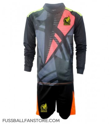 Mexiko Torwart Replik Heimtrikot Kinder Copa America 2024 Langarm (+ Kurze Hosen)